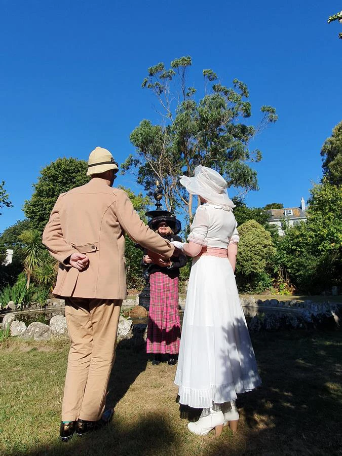 steampunk wedding ceremony